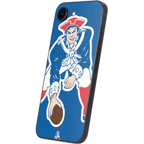 NFL New England Patriots Retro Logo iPhone 16e Skin