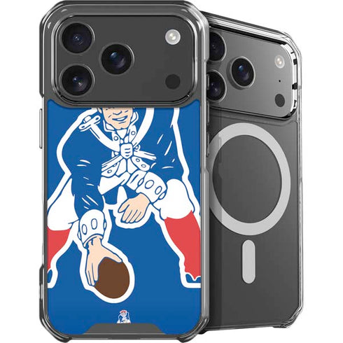 NFL New England Patriots Retro Logo iPhone 18 Pro MagSafe Case
