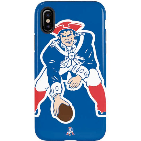 NFL New England Patriots Retro Logo iPhone XS Pro Case