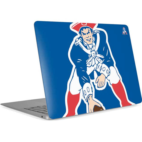 NFL New England Patriots Retro Logo Apple MacBook Air Skin