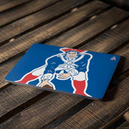 NFL New England Patriots Retro Logo Apple MacBook Air Skin