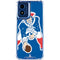 NFL New England Patriots Retro Logo Moto G 5G (2024) Clear Case