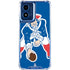 NFL New England Patriots Retro Logo Moto G 5G (2024) Clear Case