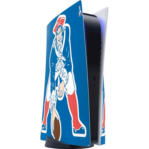 NFL New England Patriots Retro Logo PlayStation PS5 Skins
