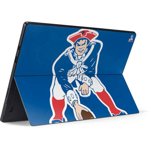 NFL New England Patriots Retro Logo Surface Pro 7 Skin