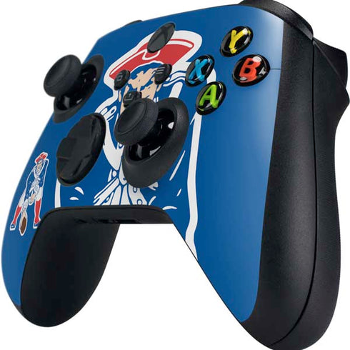 NFL New England Patriots Retro Logo Xbox Series X Controller Skin