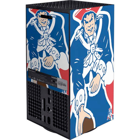 NFL New England Patriots Retro Logo XBox Series X Digital Edition Bundle Skin