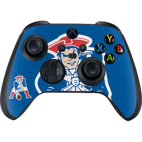 NFL New England Patriots Retro Logo XBox Series X Digital Edition Bundle Skin