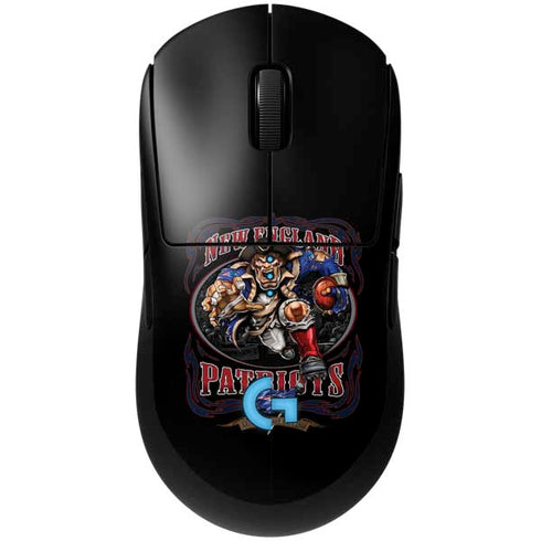 Liquid Blue NFL New England Patriots Running Back G Pro Wireless Gaming Mouse Skin