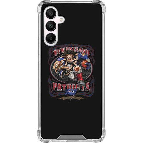 Liquid Blue NFL New England Patriots Running Back Galaxy A16 5G Clear Case