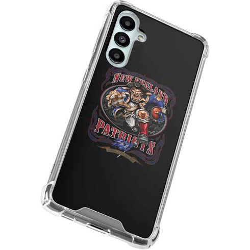 Liquid Blue NFL New England Patriots Running Back Galaxy A16 5G Clear Case