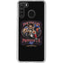 Liquid Blue NFL New England Patriots Running Back Galaxy A21 Clear Case