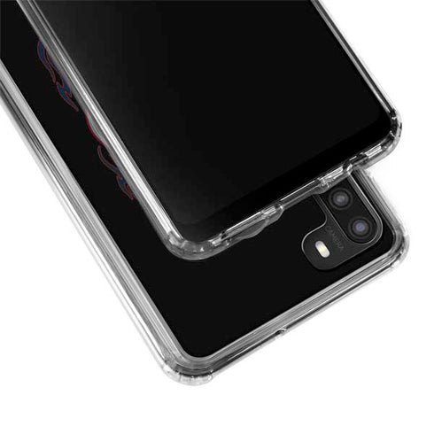 Liquid Blue NFL New England Patriots Running Back Galaxy A21 Clear Case