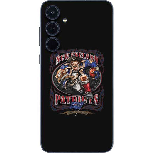 Liquid Blue NFL New England Patriots Running Back Galaxy A55 5G Skin