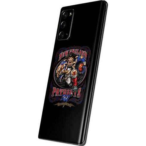 Liquid Blue NFL New England Patriots Running Back Galaxy Note20 5G Skin