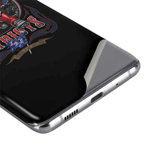 Liquid Blue NFL New England Patriots Running Back Galaxy S20 Plus Skin