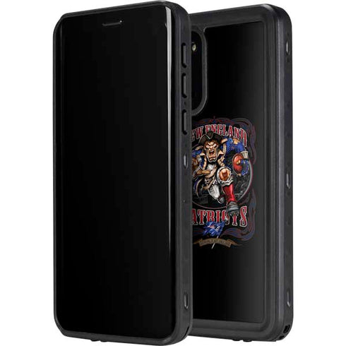 Liquid Blue NFL New England Patriots Running Back Galaxy S20 Plus Waterproof Case