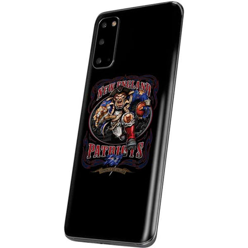 Liquid Blue NFL New England Patriots Running Back Galaxy S20 Skin