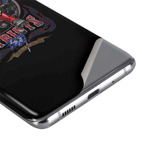 Liquid Blue NFL New England Patriots Running Back Galaxy S20 Skin