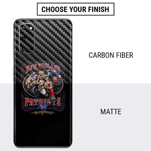 Liquid Blue NFL New England Patriots Running Back Galaxy S20 Skin