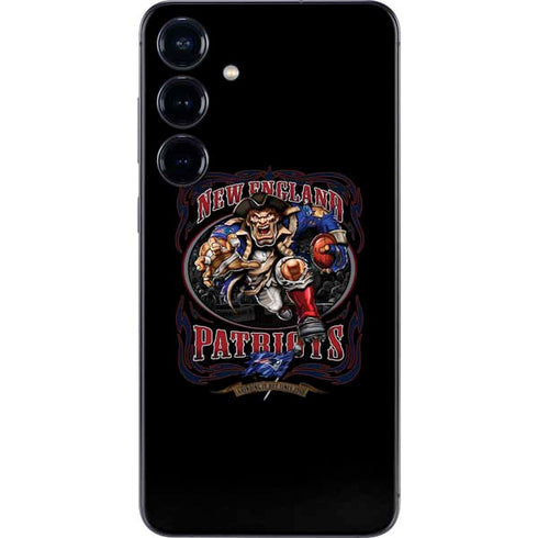 Liquid Blue NFL New England Patriots Running Back Galaxy S25 Skin