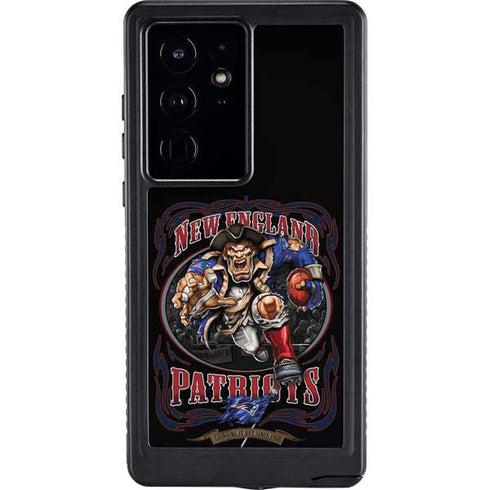 Liquid Blue NFL New England Patriots Running Back Galaxy S24 Ultra Waterproof Case