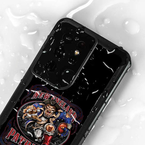 Liquid Blue NFL New England Patriots Running Back Galaxy S24 Ultra Waterproof Case