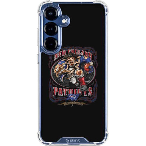 Liquid Blue NFL New England Patriots Running Back Galaxy S25 Clear Case