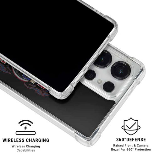 Liquid Blue NFL New England Patriots Running Back Galaxy S25 Ultra Clear Case