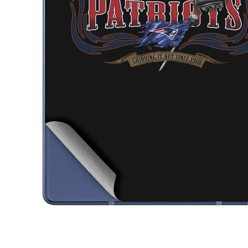 Liquid Blue NFL New England Patriots Running Back Galaxy Z Fold6 Skin