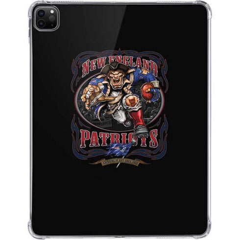 Liquid Blue NFL New England Patriots Running Back iPad Pro 11in (2024) Clear Case