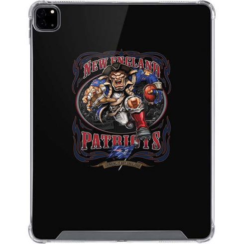 Liquid Blue NFL New England Patriots Running Back iPad Pro 12.9in (2020) Clear Case