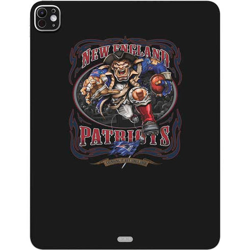Liquid Blue NFL New England Patriots Running Back iPad Pro 13in M4 (2024) Skin