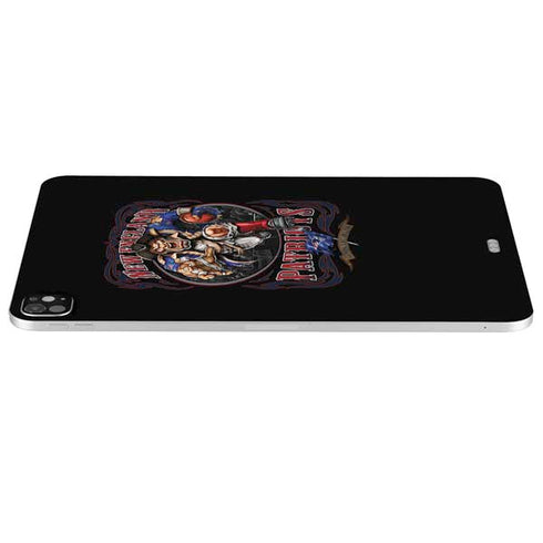 Liquid Blue NFL New England Patriots Running Back iPad Pro 13in M4 (2024) Skin
