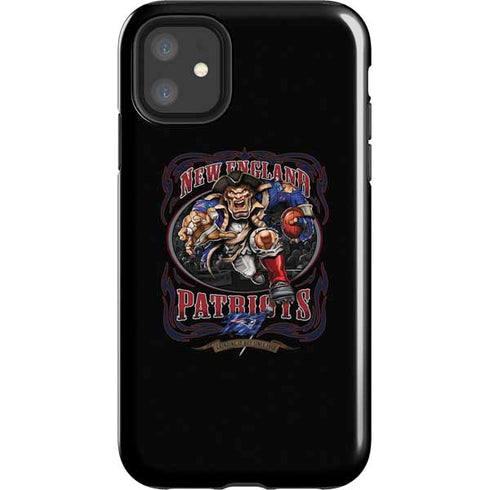 Liquid Blue NFL New England Patriots Running Back iPhone 11 Impact Case