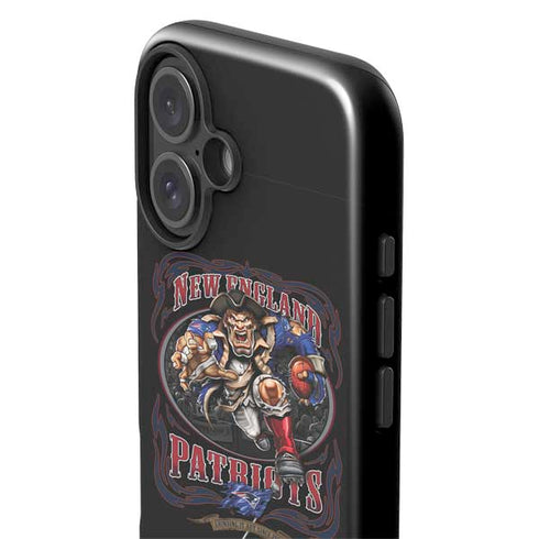Liquid Blue NFL New England Patriots Running Back iPhone 16 Impact Case