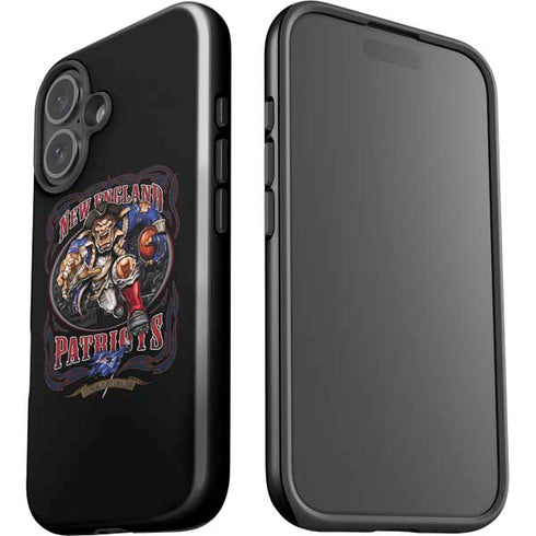 Liquid Blue NFL New England Patriots Running Back iPhone 16 Impact Case