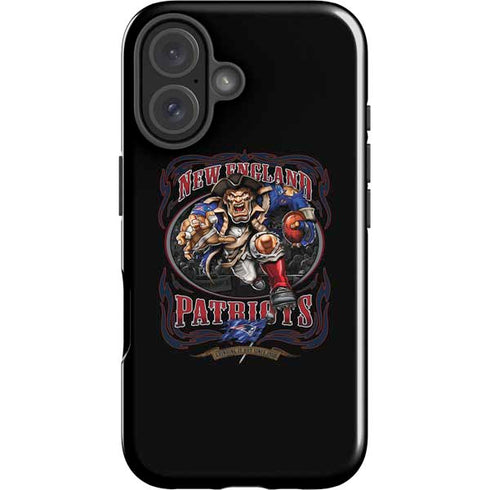 Liquid Blue NFL New England Patriots Running Back iPhone 16 Plus Impact Case