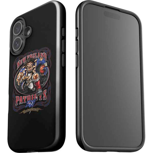 Liquid Blue NFL New England Patriots Running Back iPhone 16 Plus Impact Case