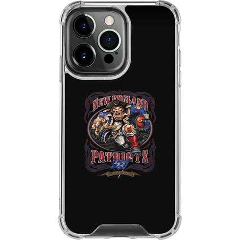 Liquid Blue NFL New England Patriots Running Back iPhone 16 Pro Clear Case