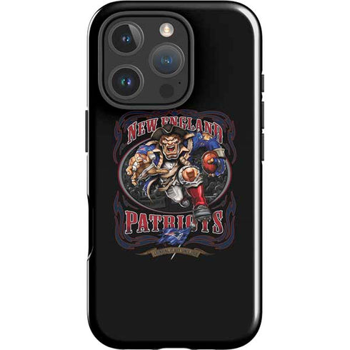 Liquid Blue NFL New England Patriots Running Back iPhone 16 Pro Impact Case