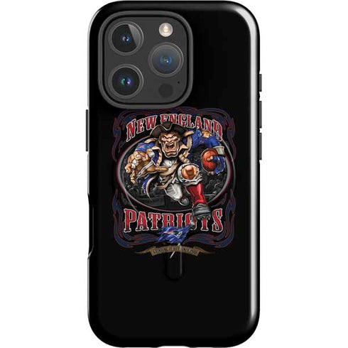 Liquid Blue NFL New England Patriots Running Back iPhone 16 Pro Magsafe Impact Case