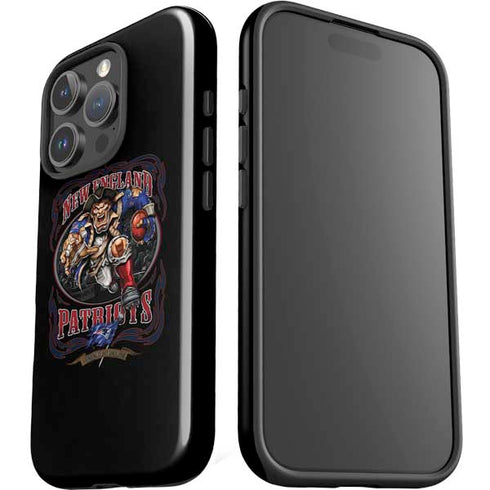 Liquid Blue NFL New England Patriots Running Back iPhone 16 Pro Max Impact Case