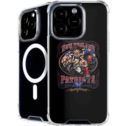 Liquid Blue NFL New England Patriots Running Back iPhone 16 Pro Max MagSafe Case