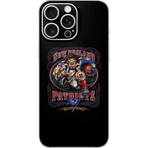 Liquid Blue NFL New England Patriots Running Back iPhone 16 Pro Max Skin