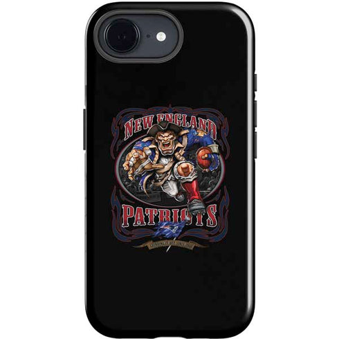Liquid Blue NFL New England Patriots Running Back iPhone 16e Impact Case