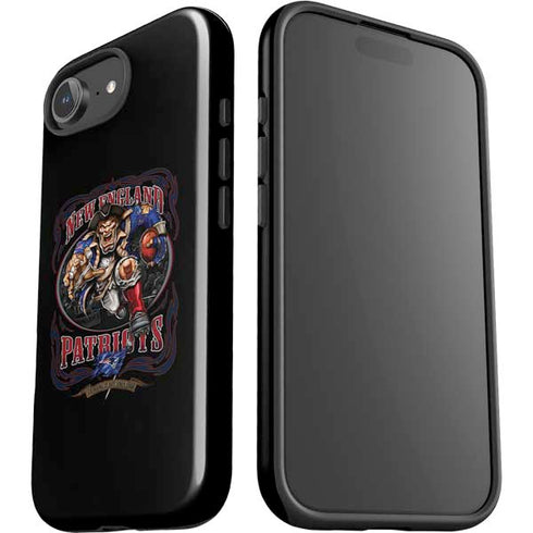 Liquid Blue NFL New England Patriots Running Back iPhone 16e Impact Case