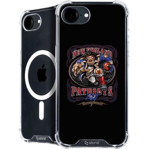 Liquid Blue NFL New England Patriots Running Back iPhone 16e MagSafe Case