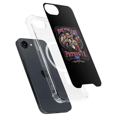 Liquid Blue NFL New England Patriots Running Back iPhone 16e MagSafe Case