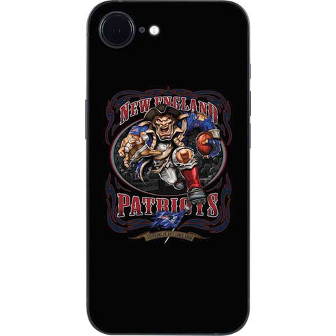 Liquid Blue NFL New England Patriots Running Back iPhone 16e Skin